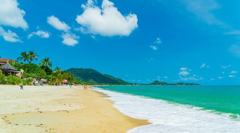 Chaweng beach in Koh Samui