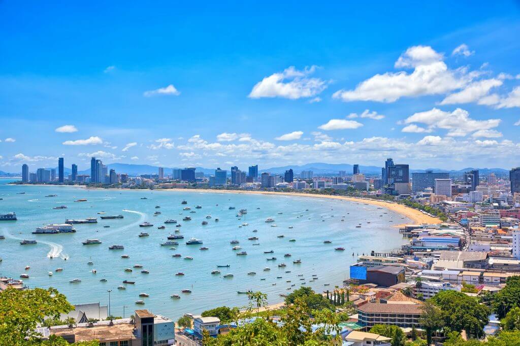 Pattaya city skyline