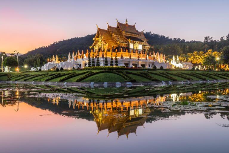 Royal Pavilion in Chiang Mai, Thailand